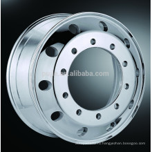 Кованые алюминиевые колесные диски 22.5 Отполированные для автобусных тягачей